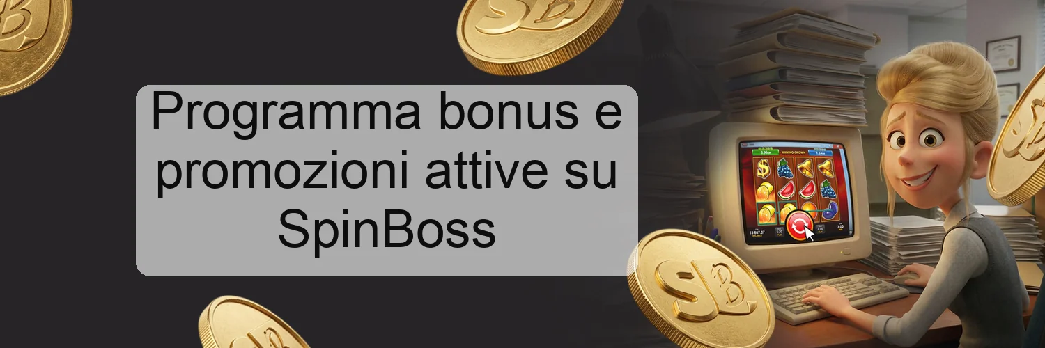 Programma bonus e promozioni attive su SpinBoss Programma bonus e promozioni attive su SpinBoss